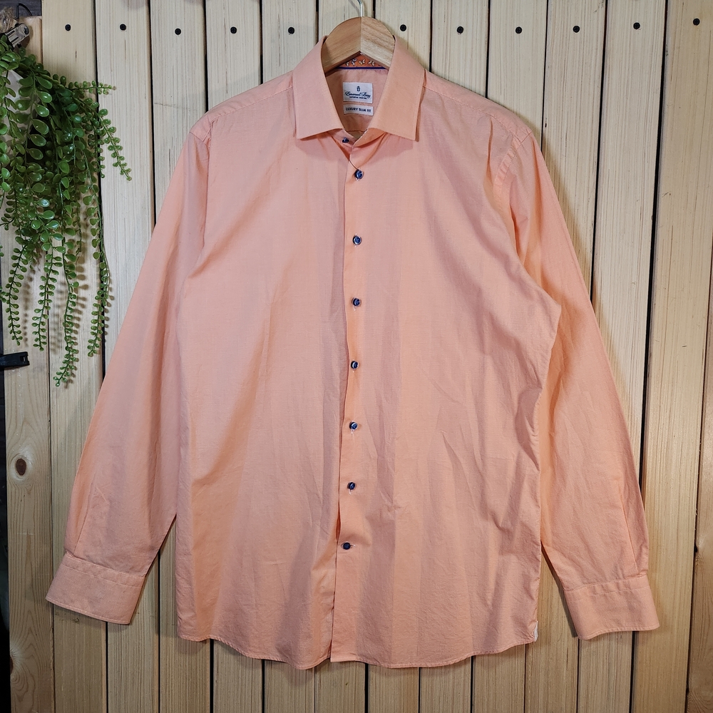 Emanuel Berg Dress Shirt for Men. Made In Italy.